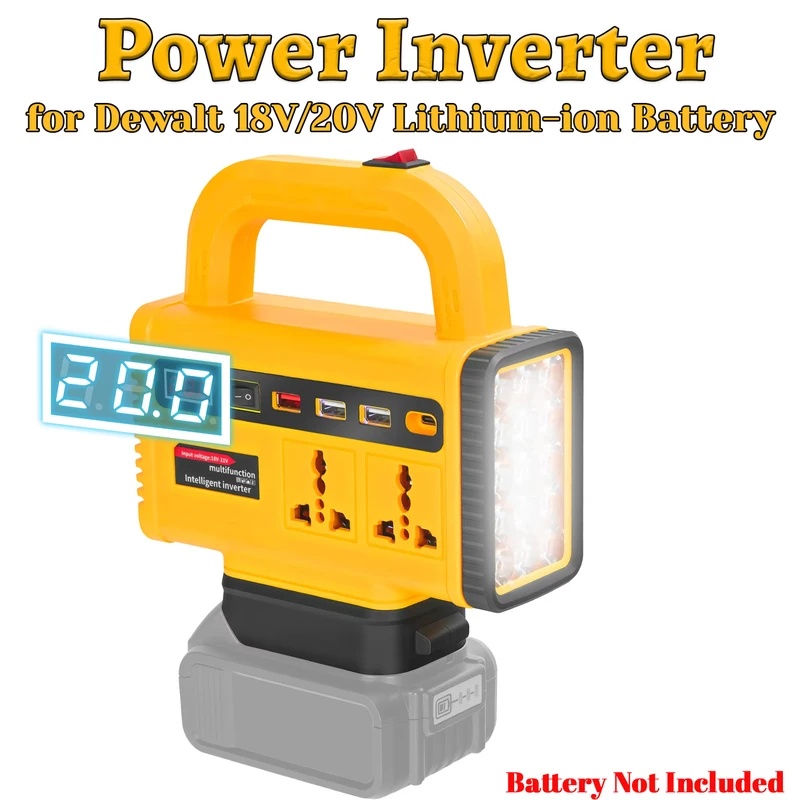 Outdoor Power Adapter Usb C - Inversor de corriente de 150 W,