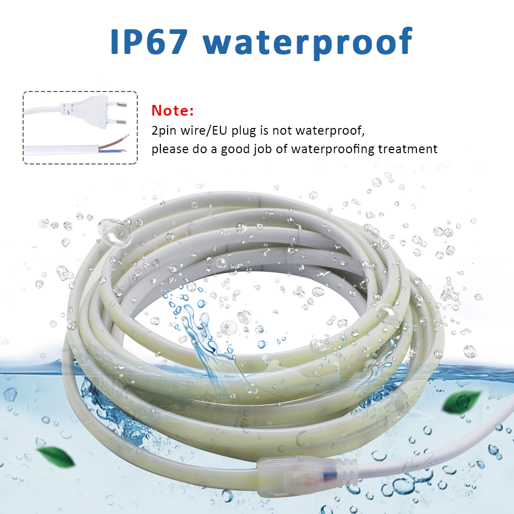 Outdoor Power Strip Weatherproof - Tira de luces Led COB impermeable