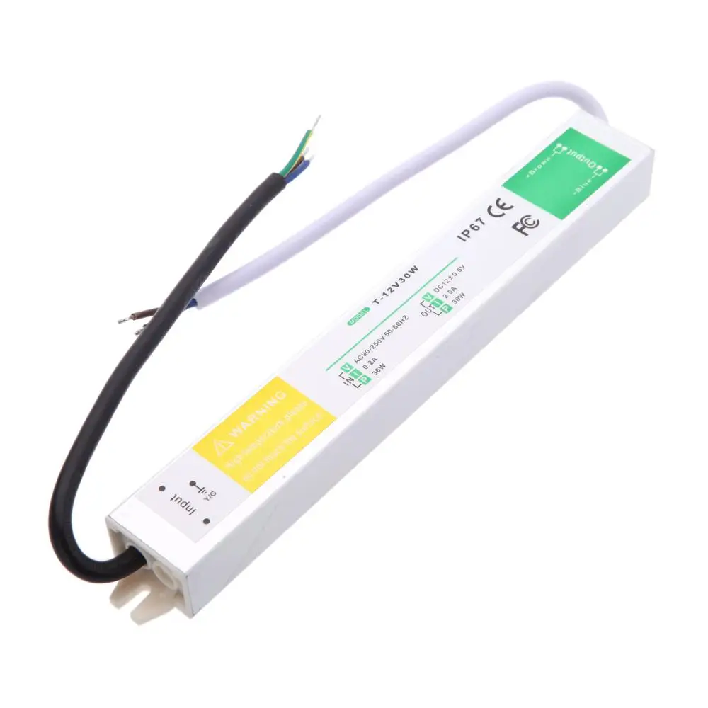 Outdoor Use Power Strip - 30W AC110 230V a DC 12V