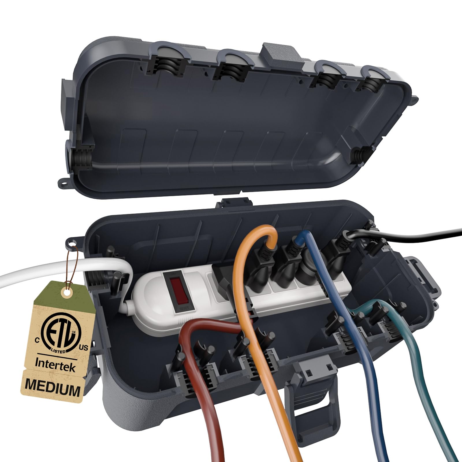 Cubierta para cable de extensi - Outdoor Use Power Strip reseña y precio