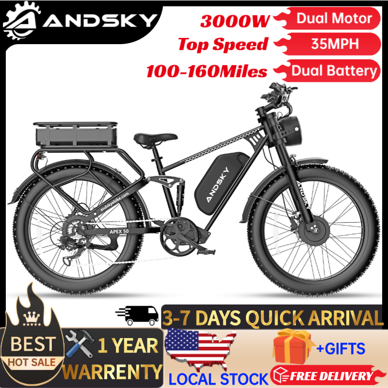 Bicicleta Eléctrica ANDSKY Ape - Outdoor Power Tool Kit reseña y precio